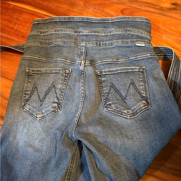 Mother The Triple Stack Insider Ankle Jeans Chick Flick Wash Size 29 (1053) - Picture 12 of 13